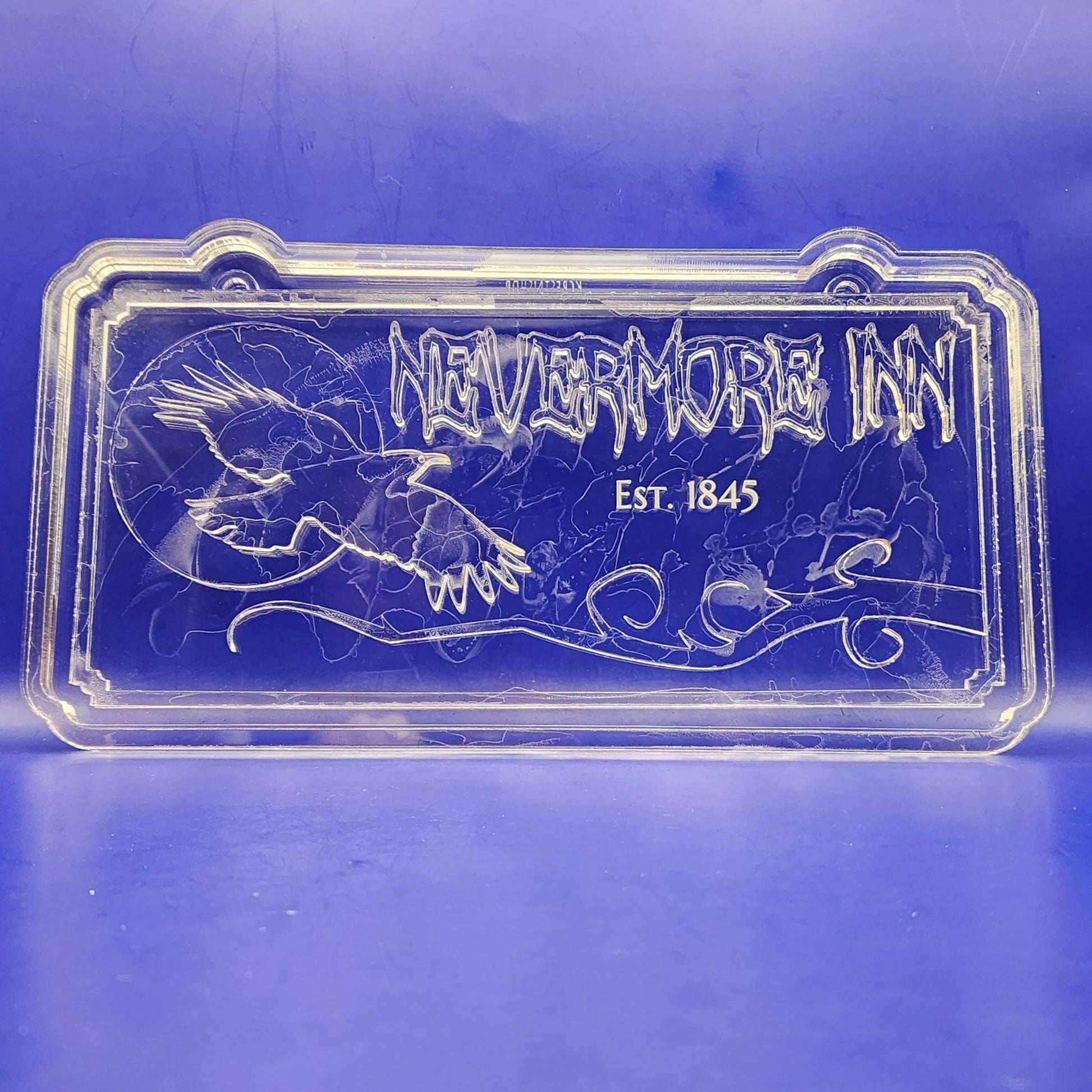 Nevermore Inn Wall Hanging Mold - Premium  from KCRESINSHOP - Just $58.00! Shop now at KCRESINSHOP