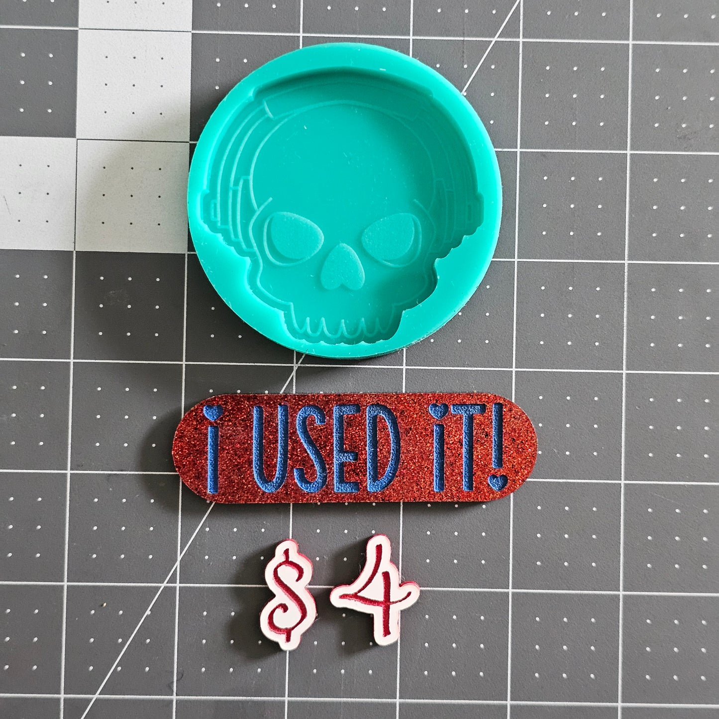 Skull Mini Molds