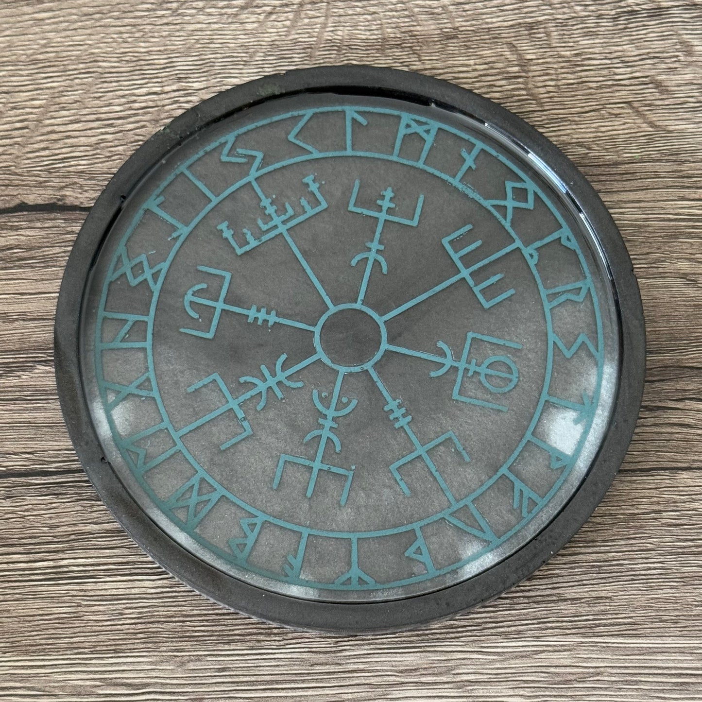 Viking Runes Resin Tray