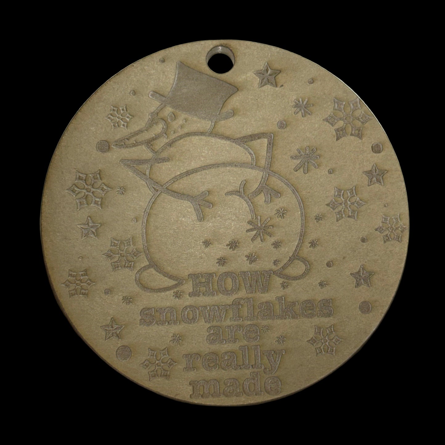 How Snowflakes Are Really Made Acrylic Blank for Mold Making