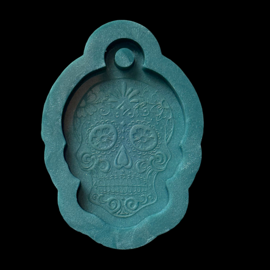 Sugar Skull Keychain Mold