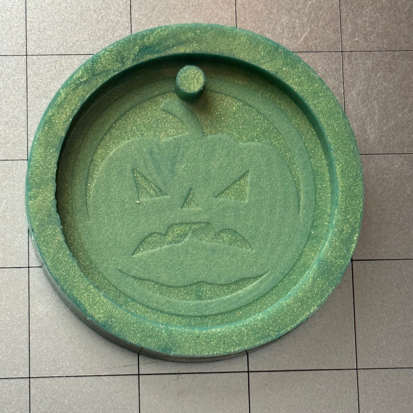 Jack-o’-lantern Keychain Mold