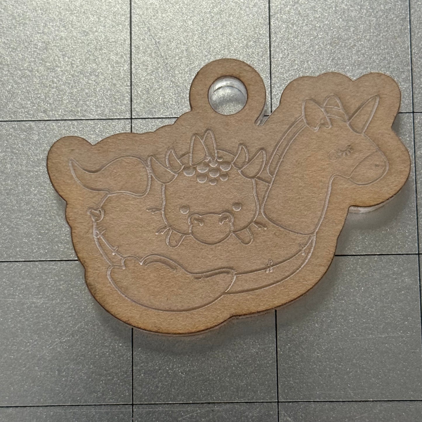 Summer Dragon Acrylic Blank for Mold Making