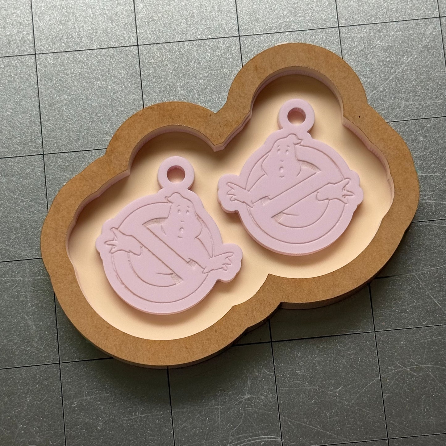 Used No Ghost Earrings Acrylic Blank for Mold Making