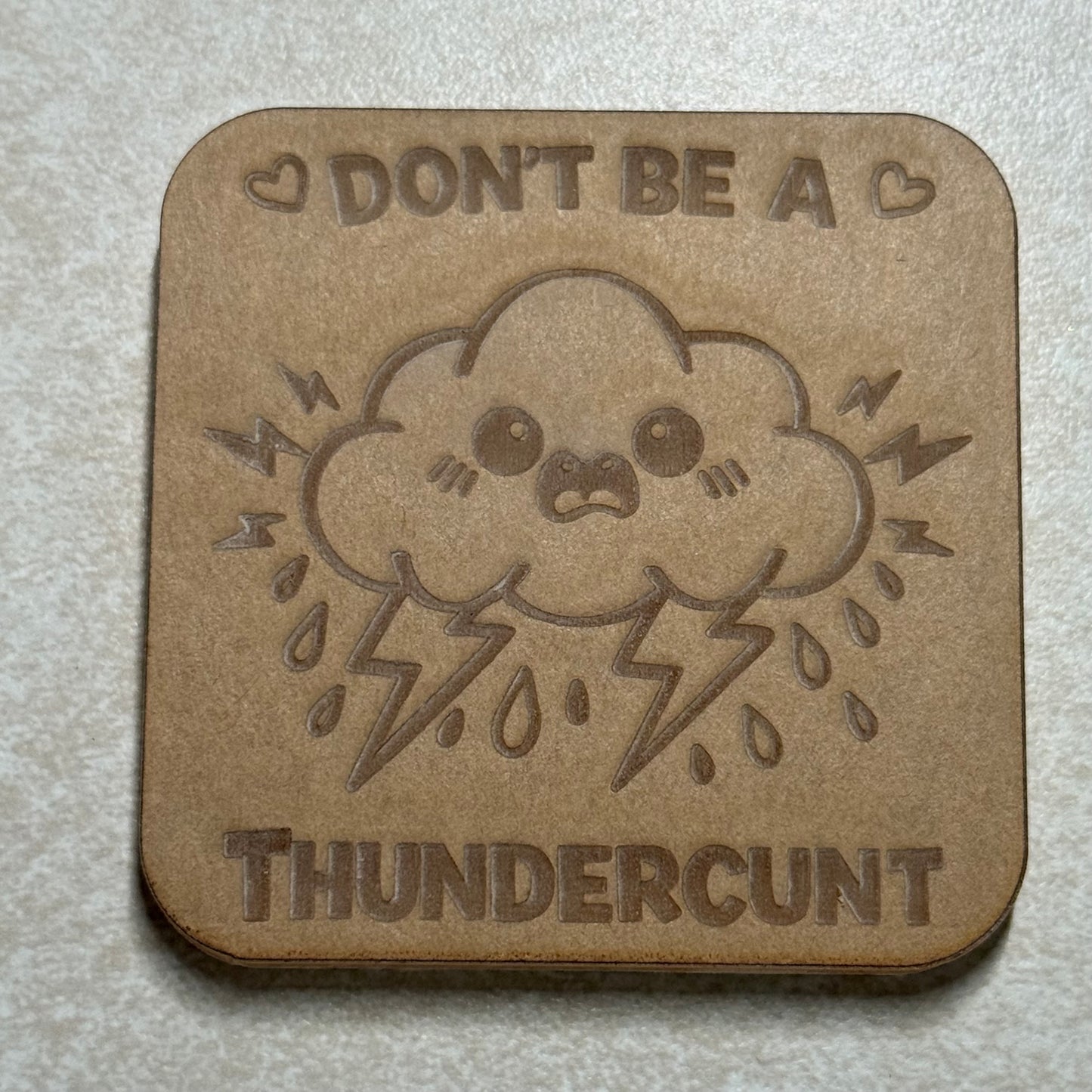 Don't Be A... Acrylic Blank For Mold Making