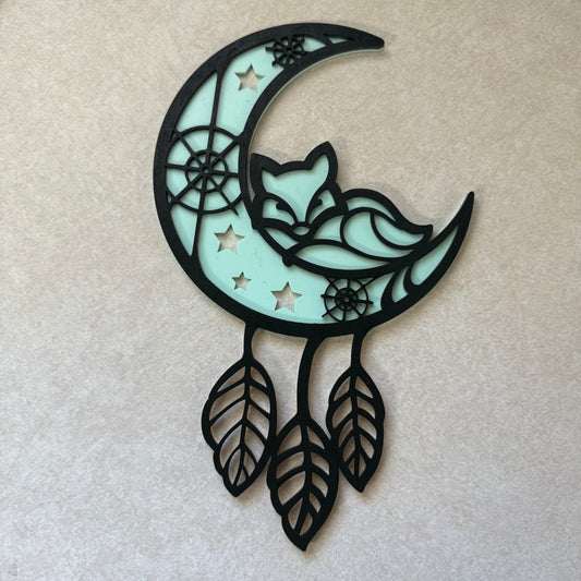 Fox Moon Wall Art