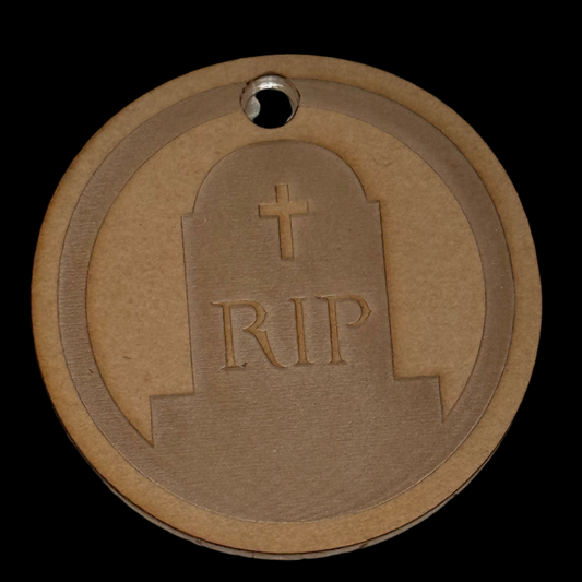 Gravestone Acrylic Blank for Mold Making