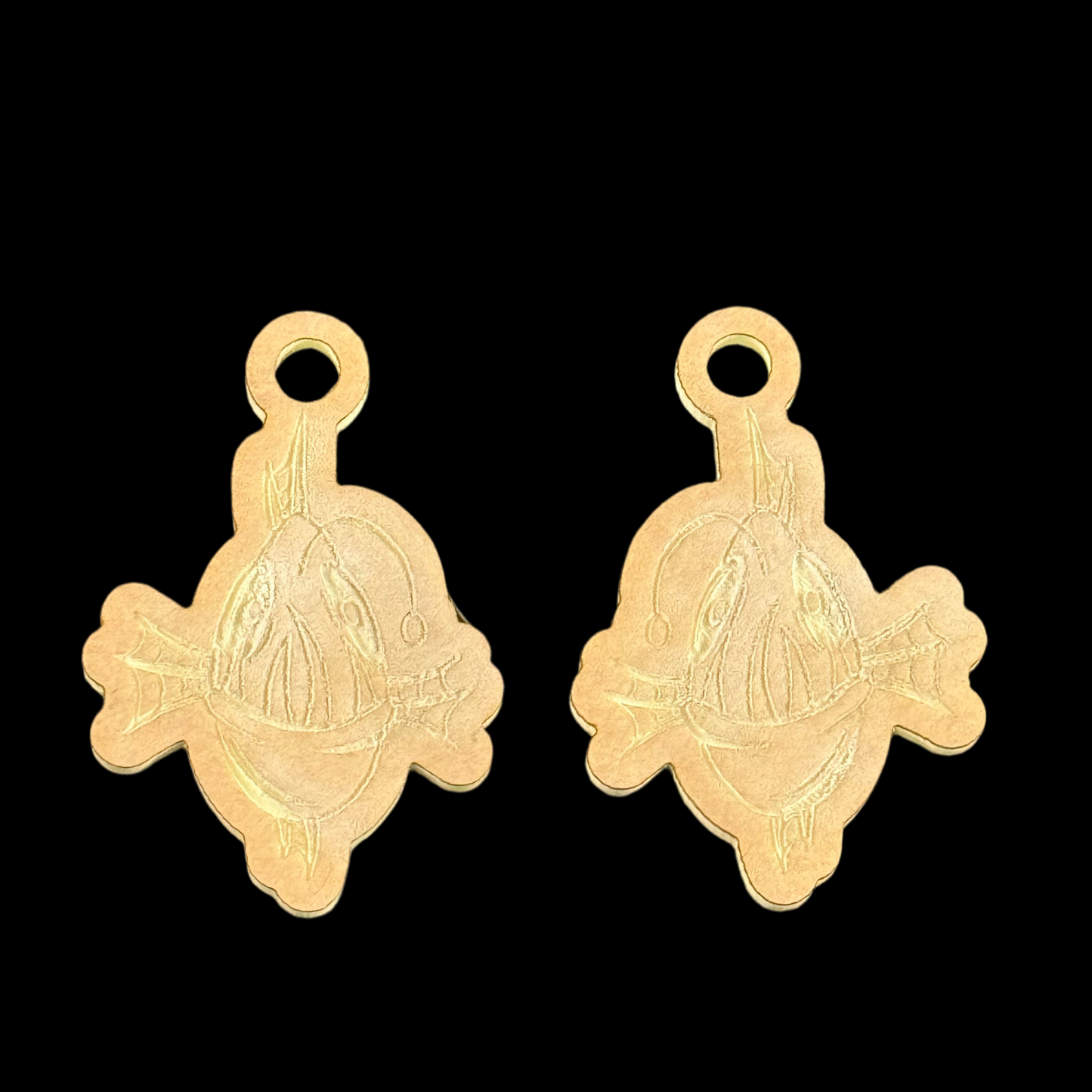 Angler Fish Earrings Mold