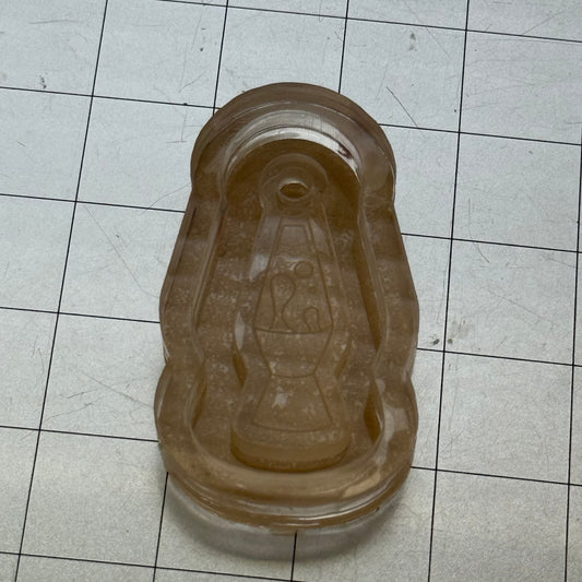 Used Lava Lamp Acrylic Blank for Mold Making  with Attached Housing