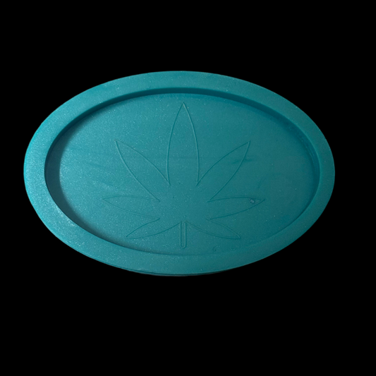 Weed Leaf Flat Mold