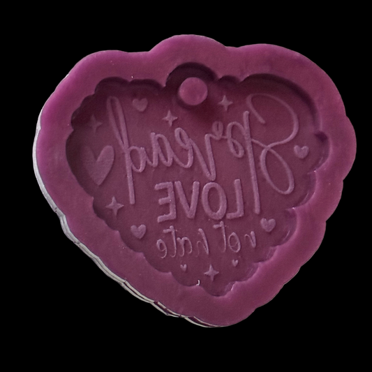 Spread Love Not Hate Keychain Mold