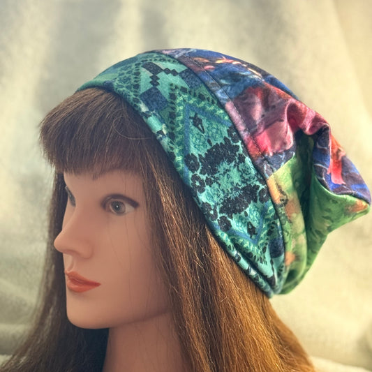 Remix Slouch Beanie – Upcycled Everyday Hat