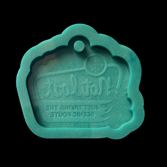 Not Lost Keychain Mold