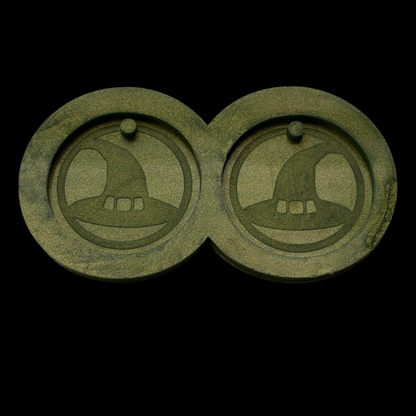 Witch Hat Earrings Mold