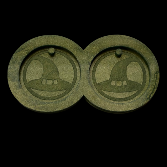 Witch Hat Earrings Mold