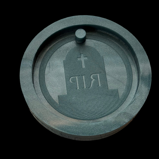 Gravestone Keychain Mold