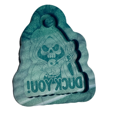Duck You Grim Reaper Keychain Mold