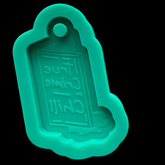 True Crime & Chill Keychain Mold