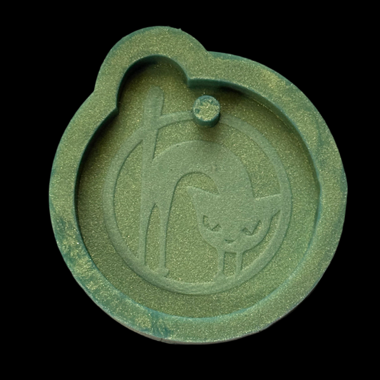 Scaredy Cat Keychain Mold