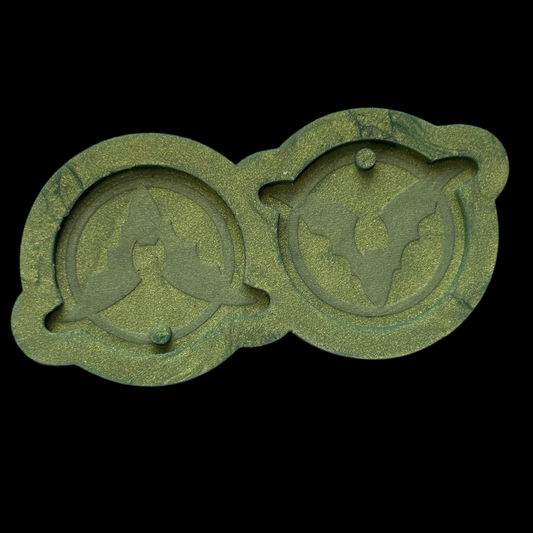 Bat Earrings Mold