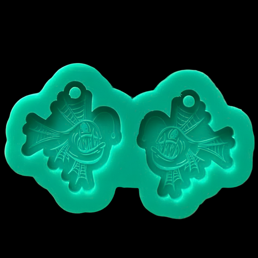 Angler Fish Earrings Mold
