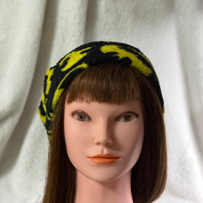 Dark Hero Fleece Slouch Beanie – Upcycled Cozy Winter Hat