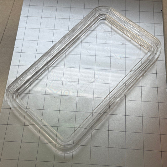 Used Tray Acrylic Blank for Mold Making  with Attached Housing