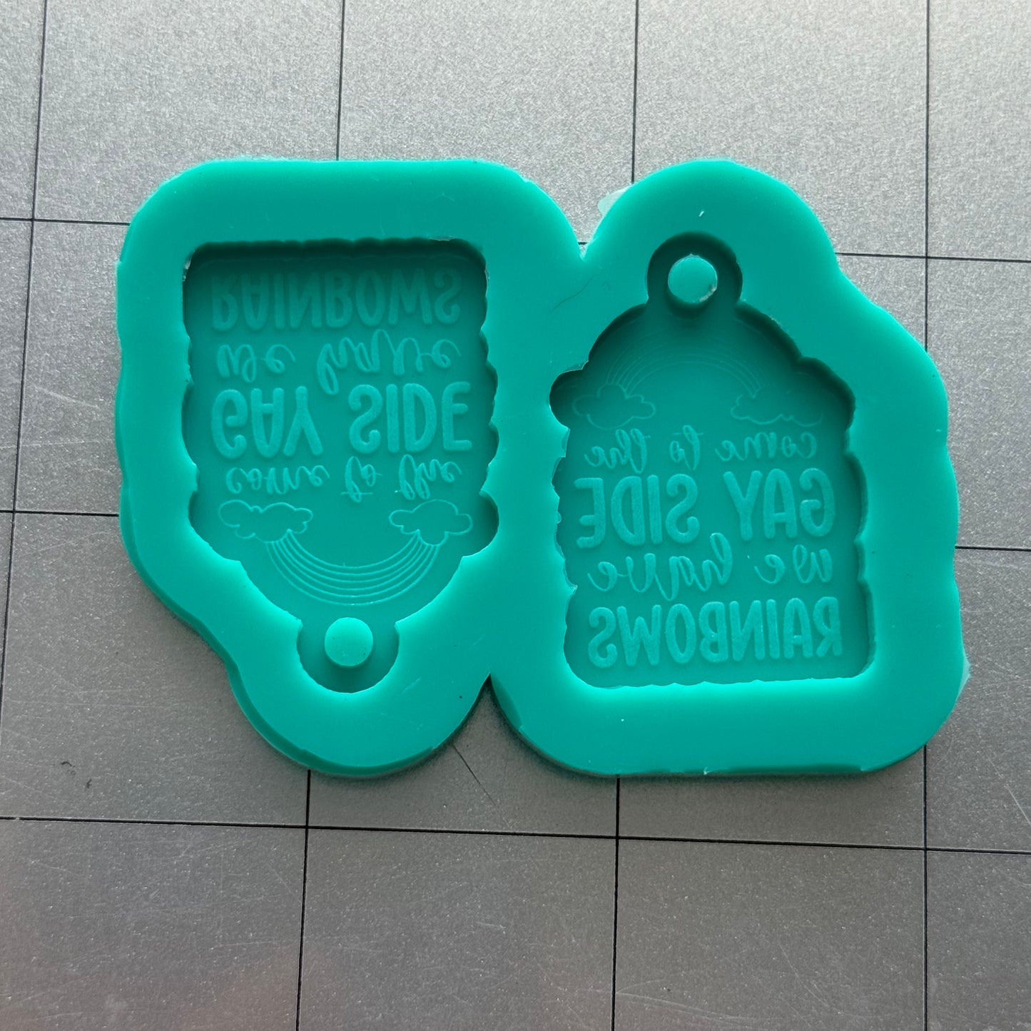 Come to the Gay Side Earrings Mold