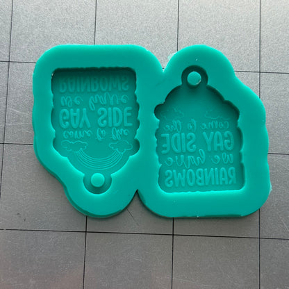 Come to the Gay Side Earrings Mold