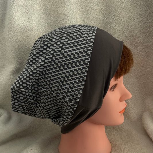 Steel Mood Slouch Beanie – Upcycled Everyday Hat