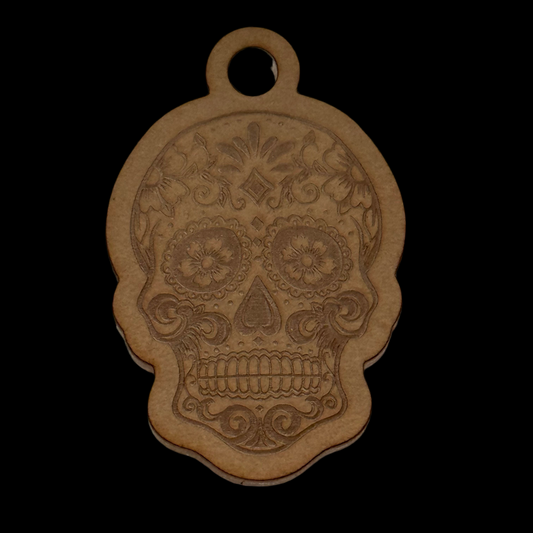 Sugar Skull Acrylic Blank for Mold Making