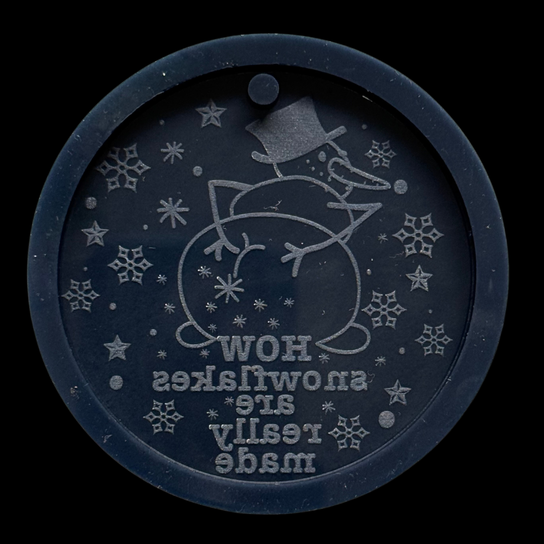 How Snowflakes Are Really Made Ornament Mold