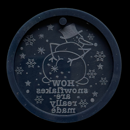 How Snowflakes Are Really Made Ornament Mold