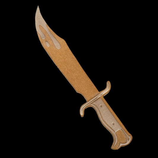 Bloody Knife Acrylic Blank for Mold Making