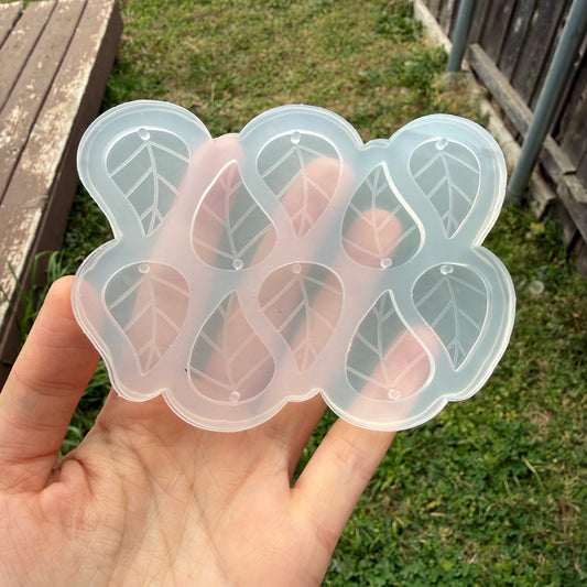 Leaf Earring Palette Mold