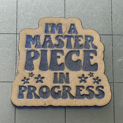 Masterpiece in Progress Flat Mold First Pour