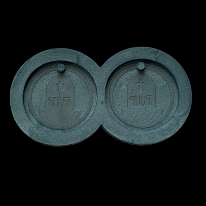 Gravestone Earrings Mold