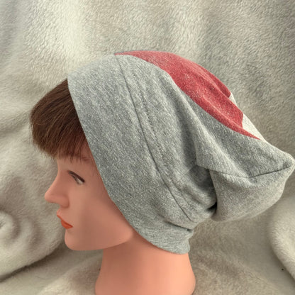 Texas Heart Slouch Beanie – Upcycled Everyday Hat