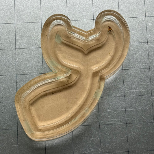 Used Mermaid Tail Acrylic Blank for Mold Making