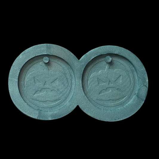 Jack-o’-lantern Earrings Mold