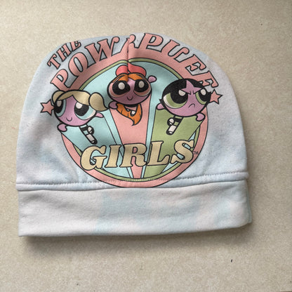 Pastel Hero Trio Slouch Beanie – Upcycled Everyday Hat