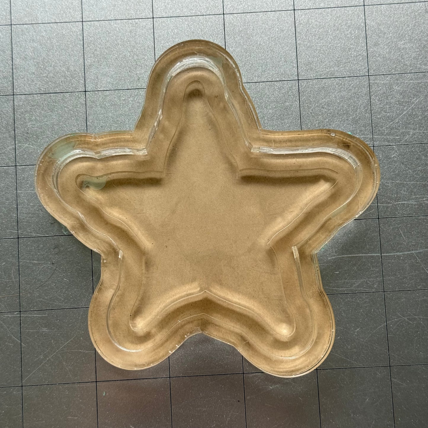 Used Starfish Acrylic Blank for Mold Making