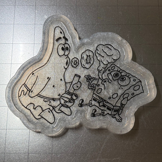 Spongedude Resin Tray