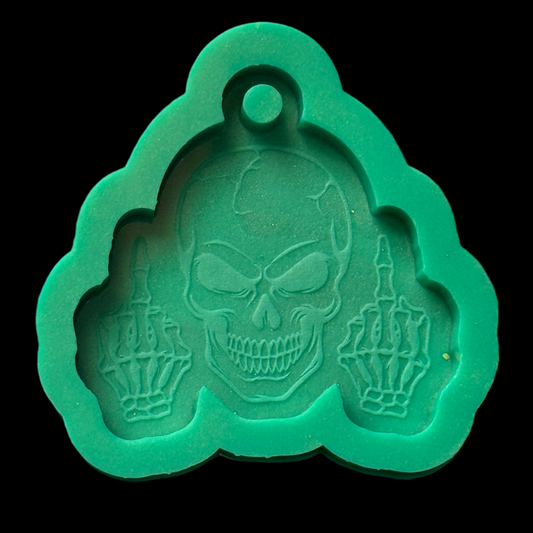 Skull Fingers Keychain Mold