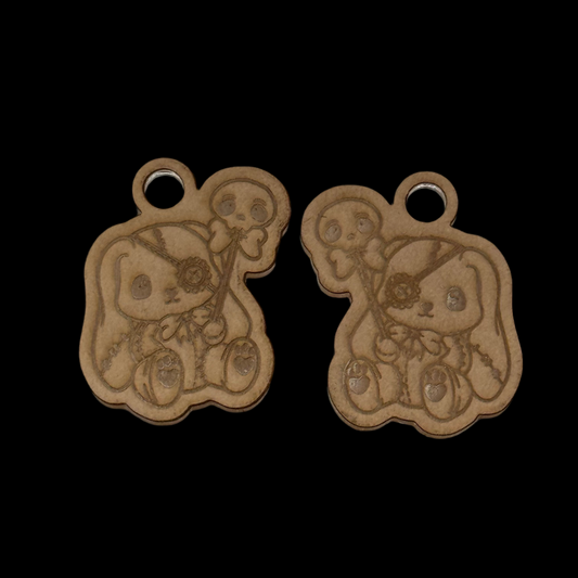Dead Bunny Earrings Acrylic Blanks for Mold Making