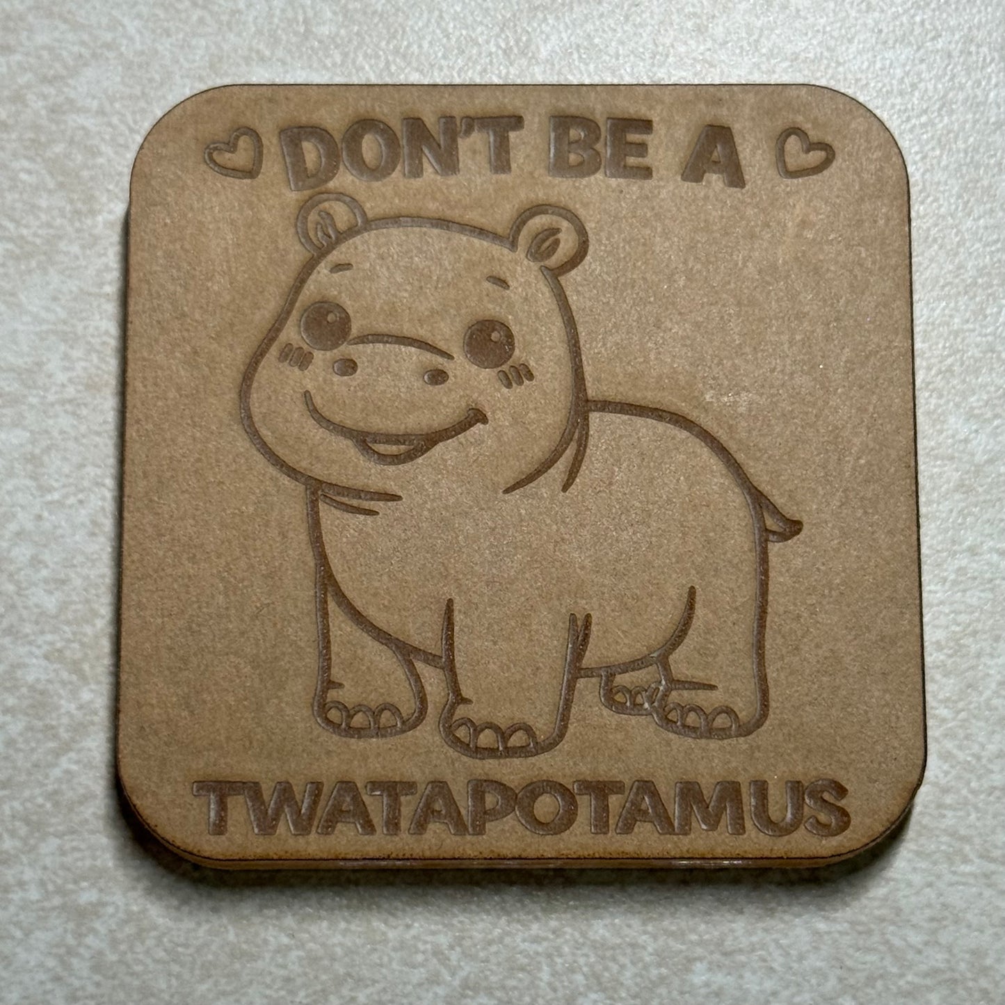 Don't Be A... Acrylic Blank For Mold Making