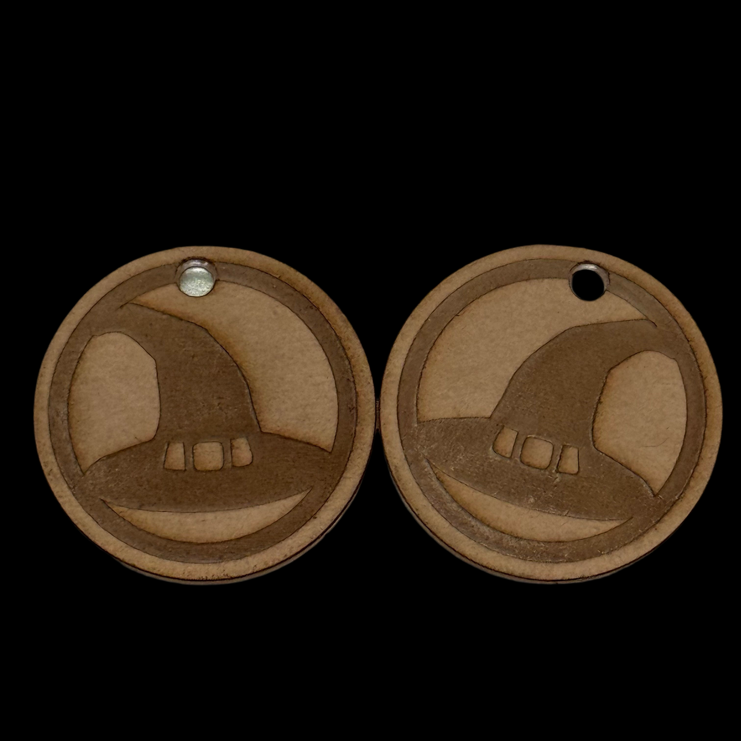 Witch Hat Earrings Acrylic Blanks for Mold Making