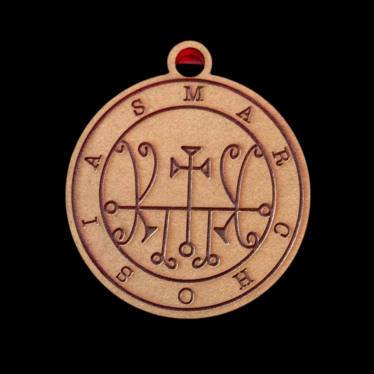 Seal of Marchosias Acrylic Blank for Mold Making