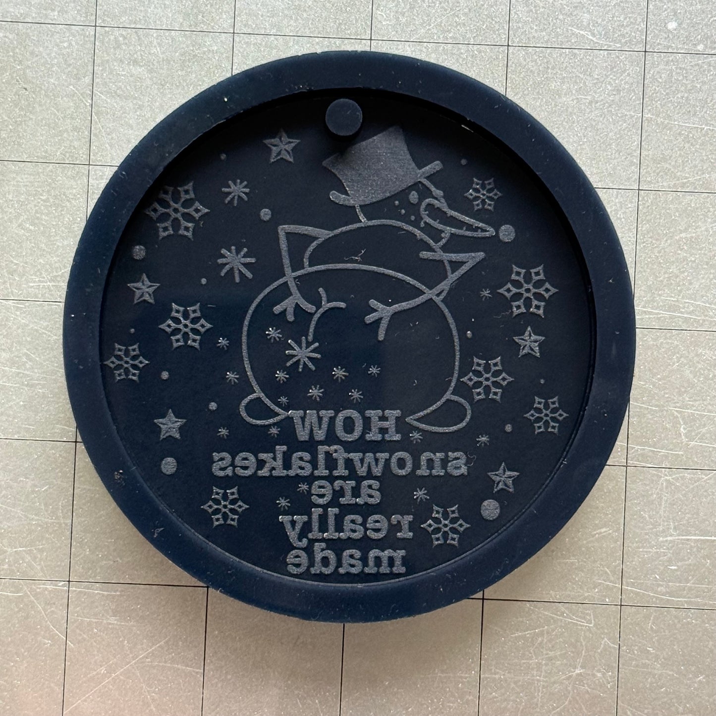 Ready to Ship How Snowflakes Are Really Made Ornament Mold