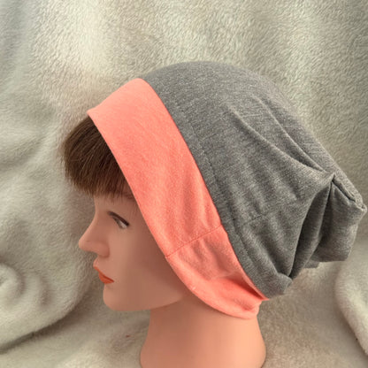 Neon Edge Slouch Beanie – Upcycled Everyday Hat
